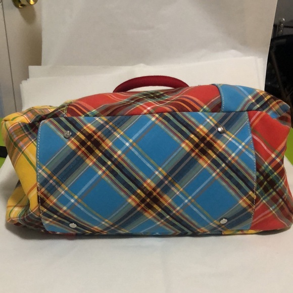 Vivienne Westwood Yasmin Tartan Plaid vintage bag/tote in pristine condition - Picture 3 of 6